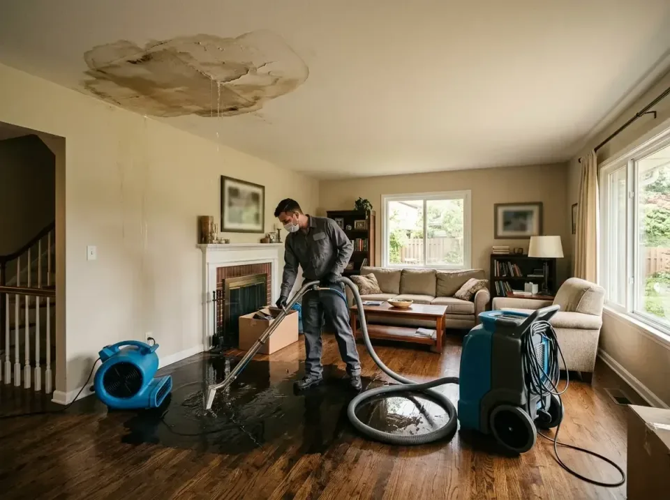 attic-pipe-burst-ceiling-drip-008 — frequently asked questions, Water Damage Restoration & Carpet Care in Grand Ledge, MI